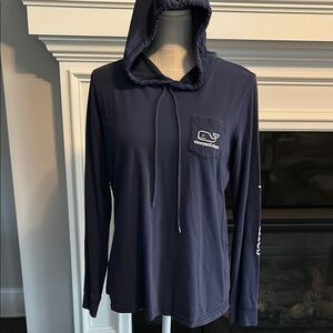 Vineyard Vines Blue Long Sleeve Hoodie